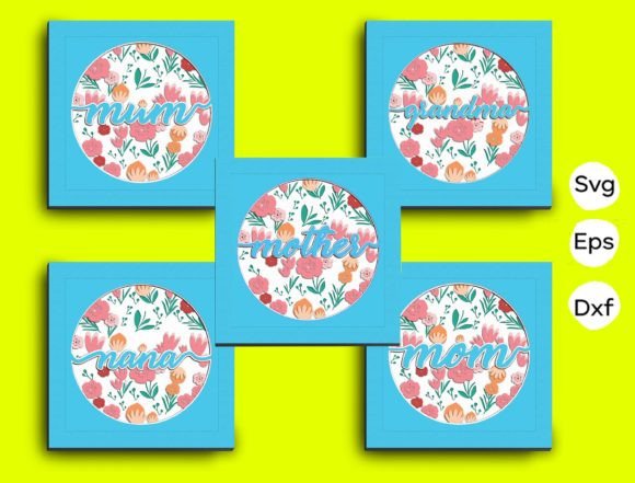 Bundle Flower Papercut Light Box: 3D SVG Shadow Box Design for Real Local Branding