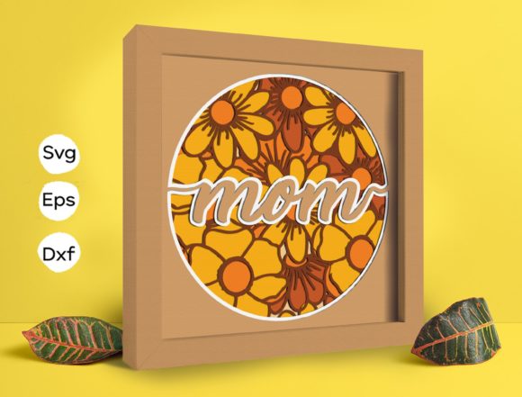 Flower Mom Papercut Light Box: A 3D SVG Shadow Box Review for Etsy Sellers & Digital Product Creators