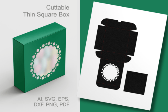 Leafy Circle Frame Window Square Box Review for Real Embroidery Projects