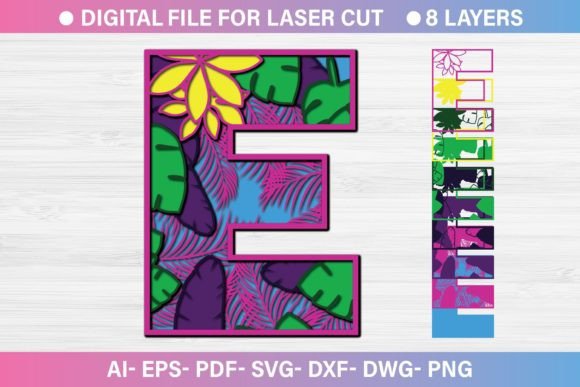 Summer Letter E Paper Cut SVG: A Designer’s Real-World Review